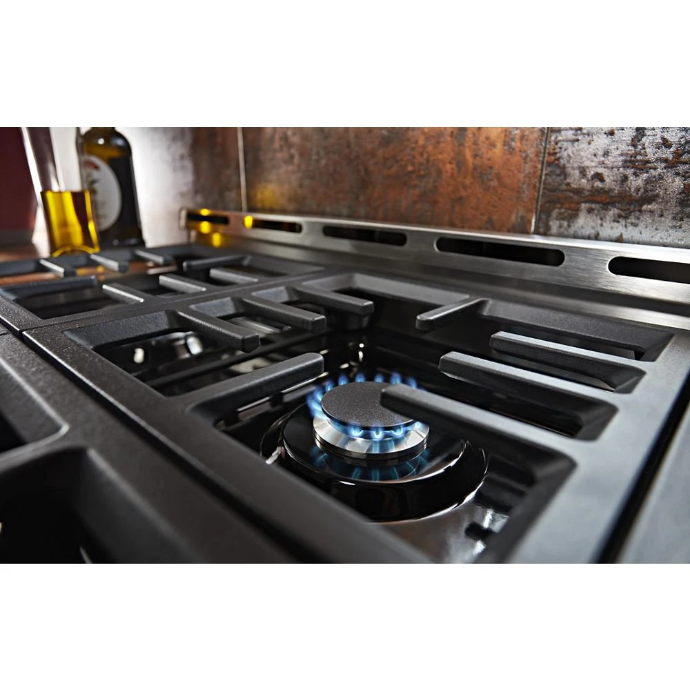 36" Smart Commercial-Style Gas Range with 6 Burners view 7
