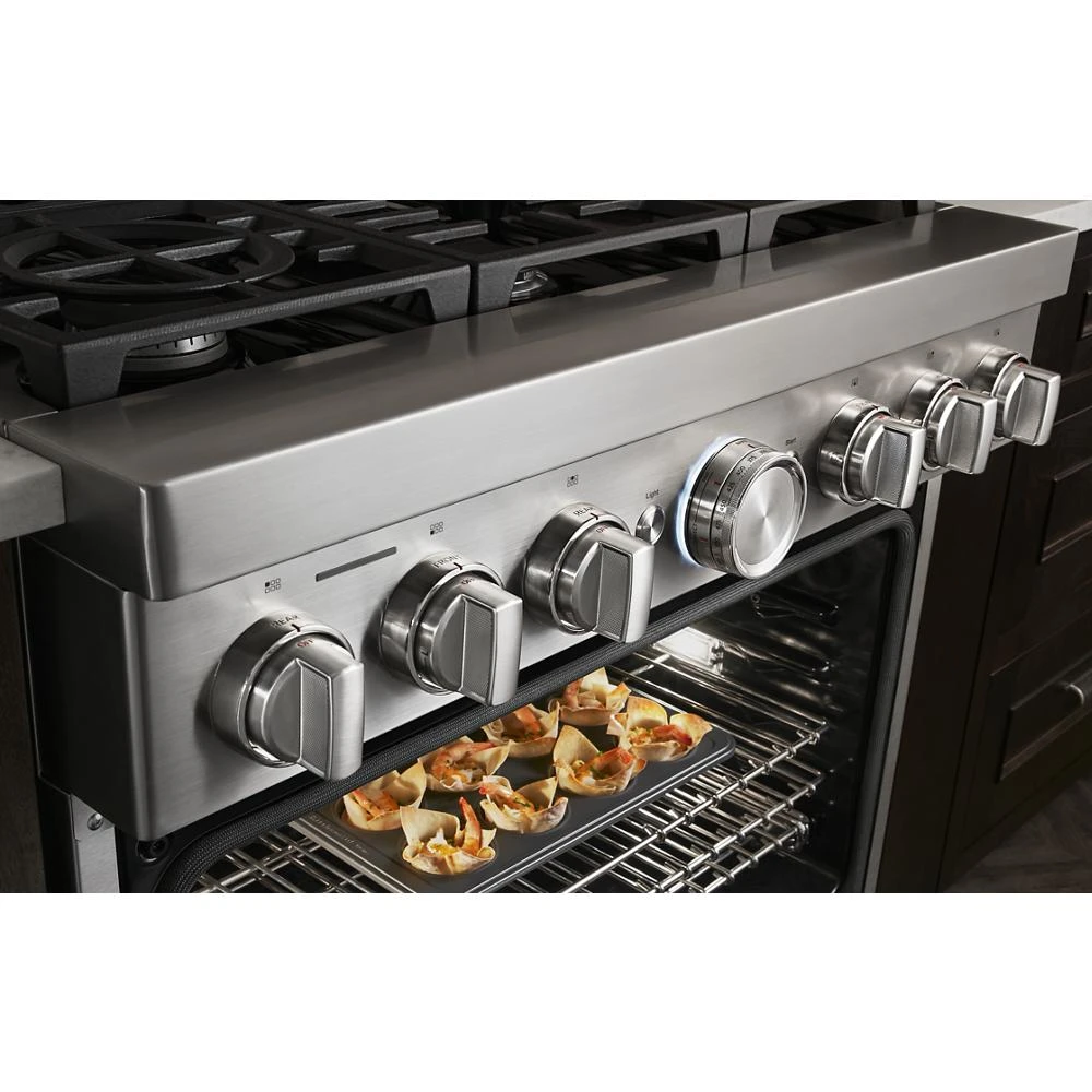 36" Smart Commercial-Style Gas Range with 6 Burners view 32