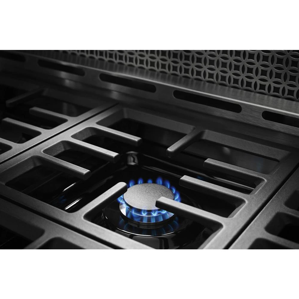 36'' Smart Commercial-Style Gas Range with 6 Burners KFGC506JSS