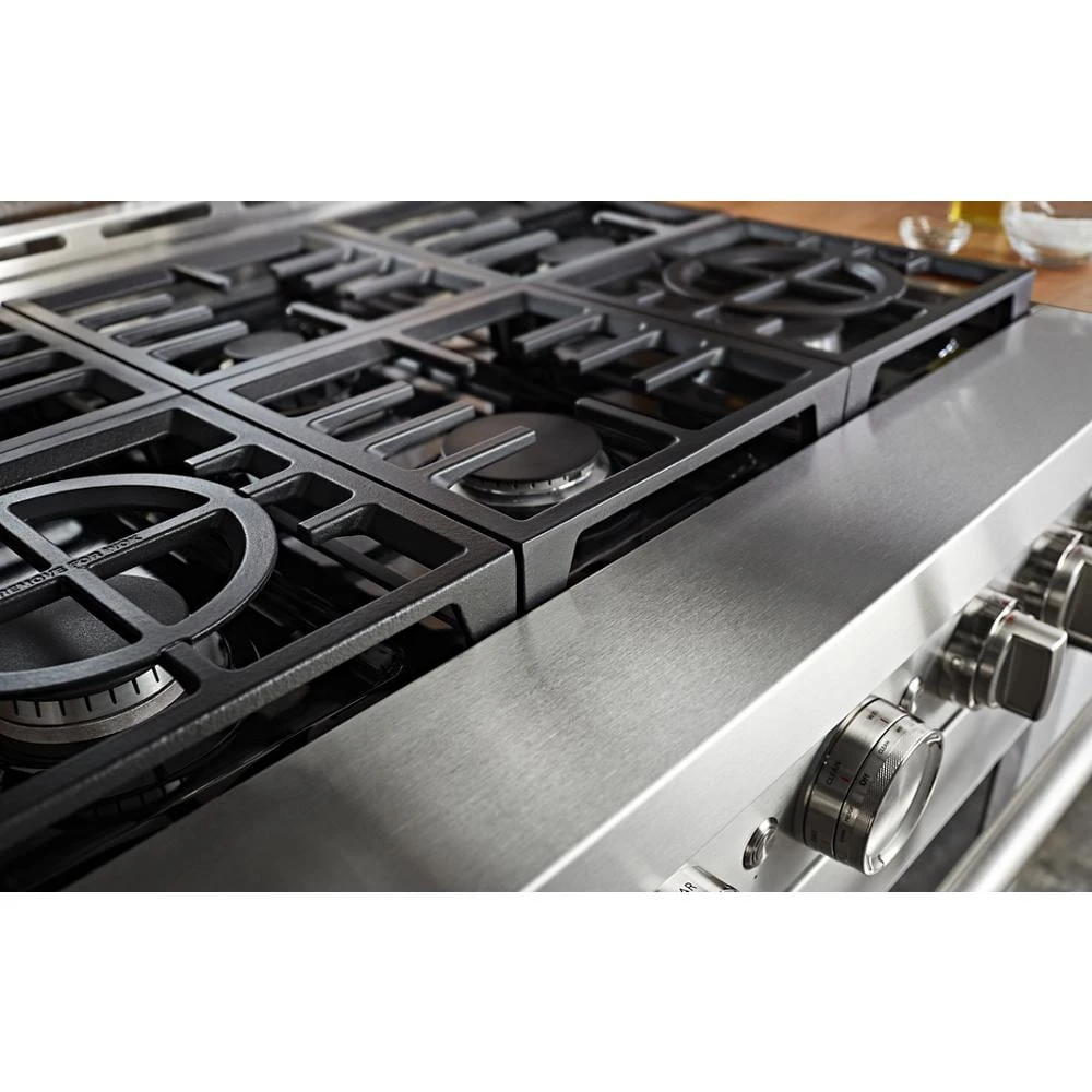36'' Smart Commercial-Style Gas Range with 6 Burners KFGC506JSS