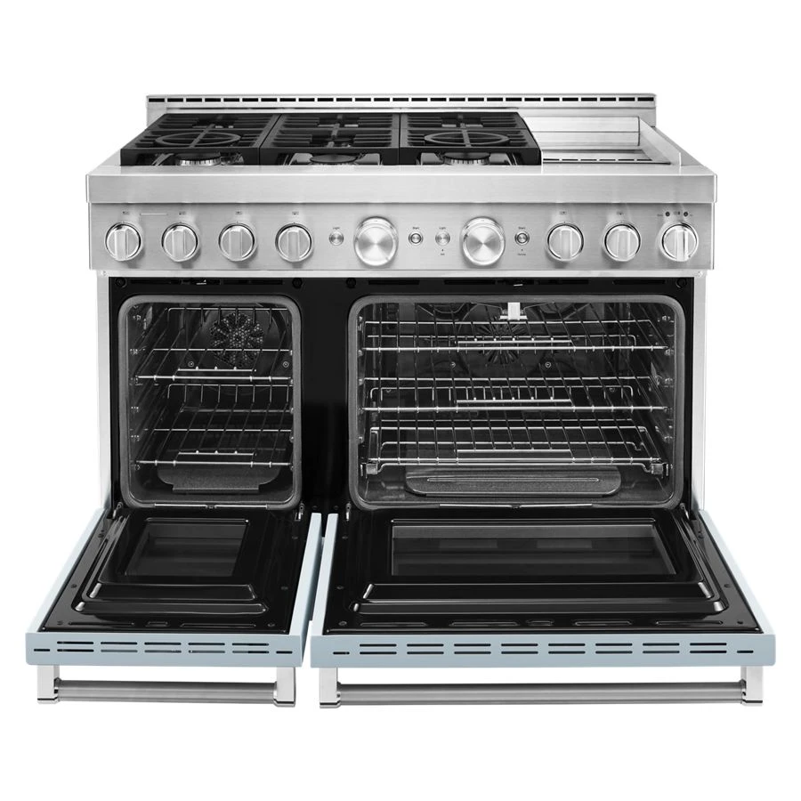 48'' Smart Commercial-Style Gas Range with Griddle view 6