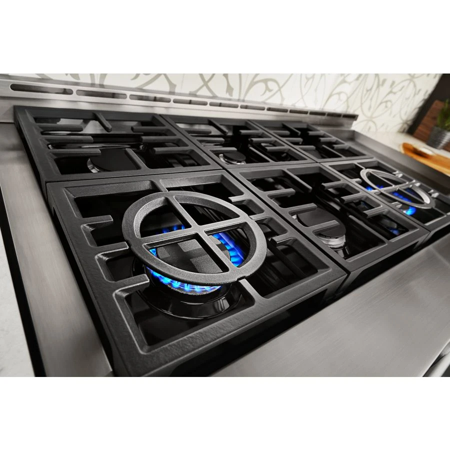 48'' Smart Commercial-Style Gas Range with Griddle view 8