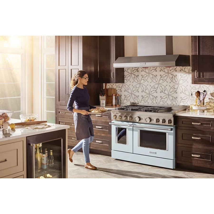 48'' Smart Commercial-Style Gas Range with Griddle view 10