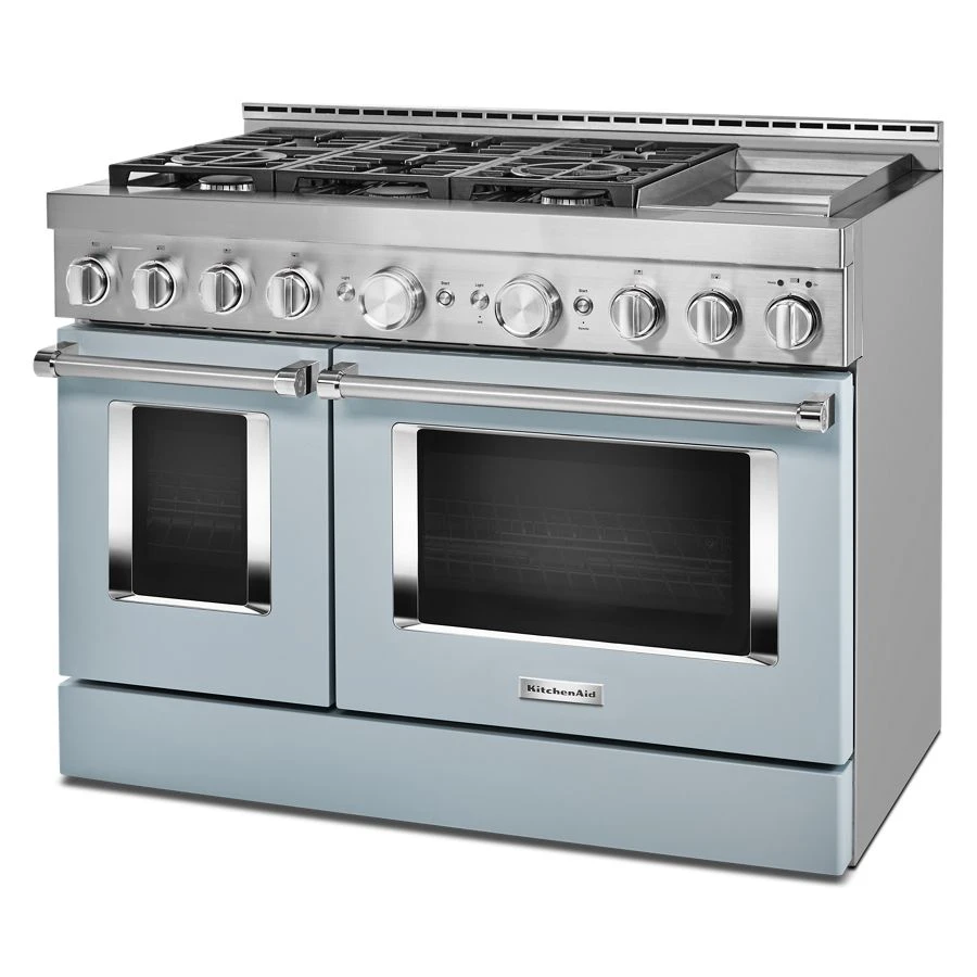 48'' Smart Commercial-Style Gas Range with Griddle view 3