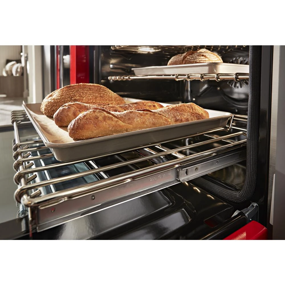 48'' Smart Commercial-Style Gas Range with Griddle KFGC558JPA