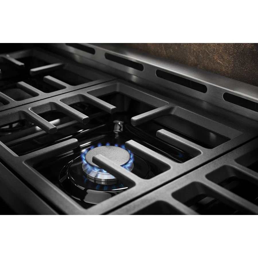 Kitchenaid® 48'' Smart Commercial-style Gas Range With Griddle KFGC558JYP
