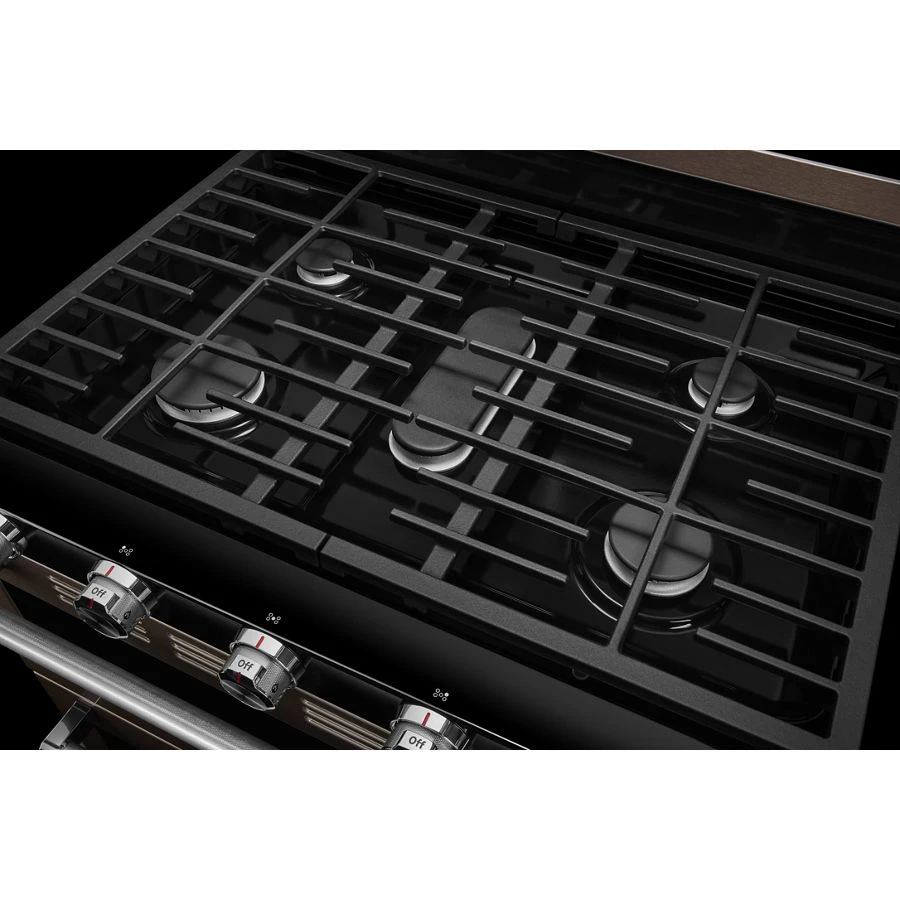 30-Inch 5 Burner Gas Double Oven Convection Range view 6