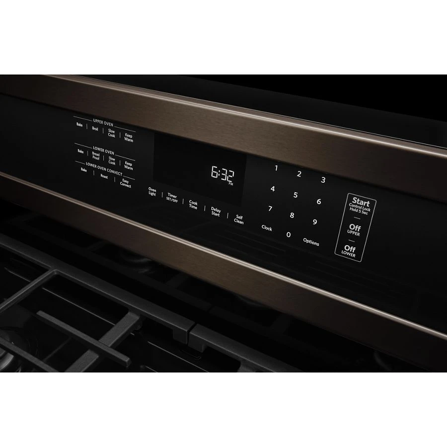 30-Inch 5 Burner Gas Double Oven Convection Range view 5