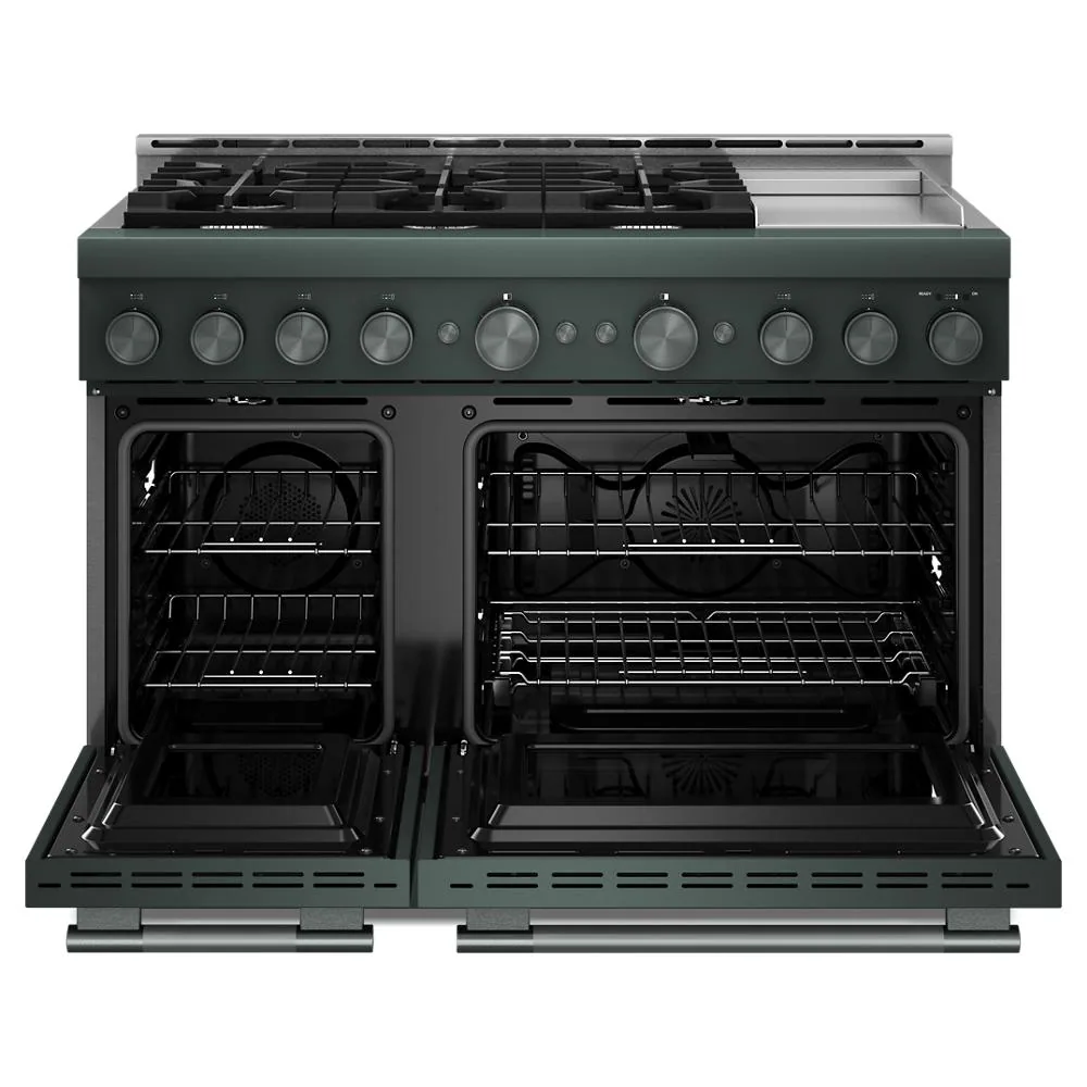 48-Inch 6 Burner Commercial-Style Gas Range with Griddle view 5