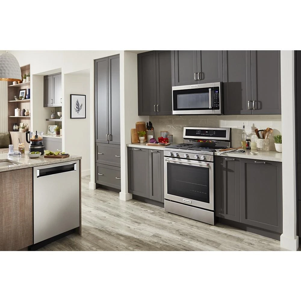 30-Inch 5-Burner Gas Convection Range KFGG500ESS