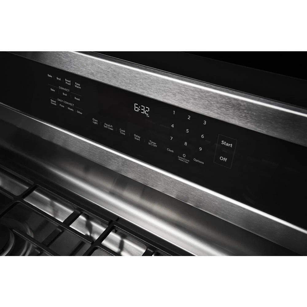 30-Inch 5-Burner Gas Convection Range KFGG500ESS