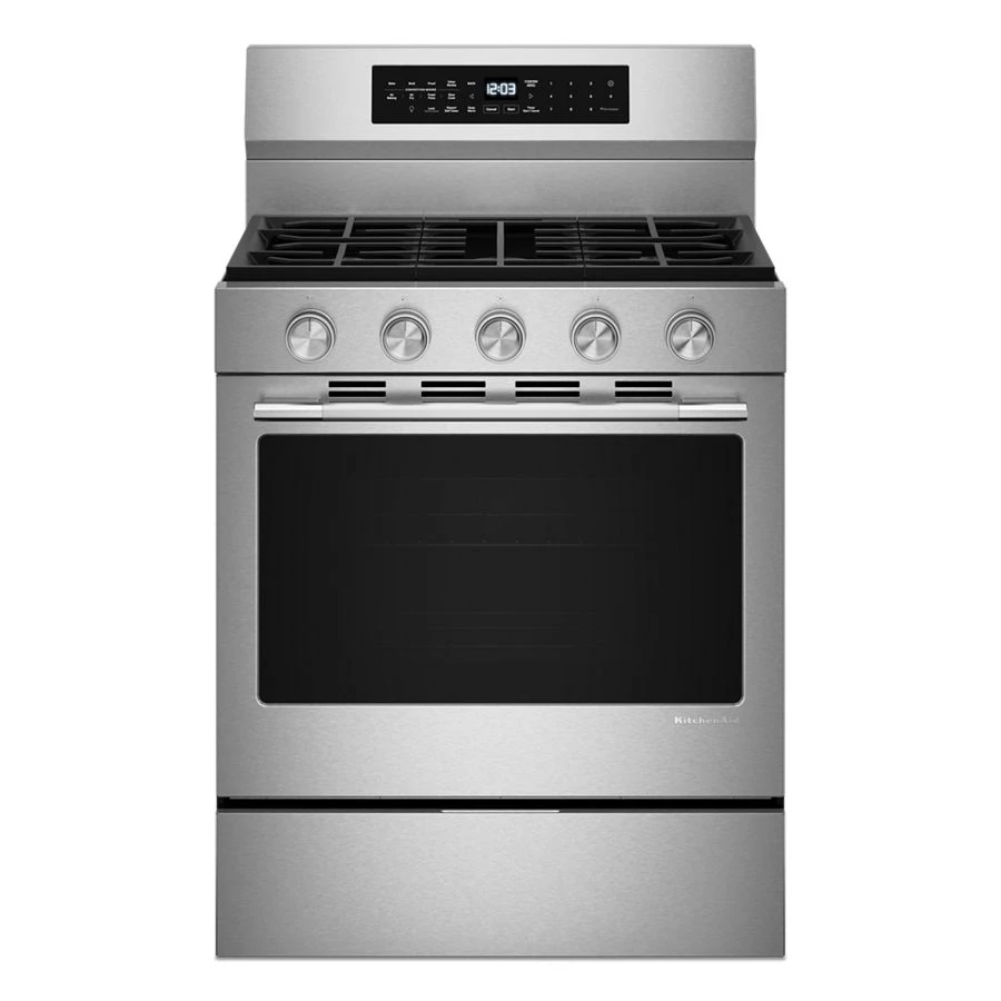 5.0 Cu. Ft. Smart Freestanding Gas Range With Convection Cooking Modes KFGS530SPS