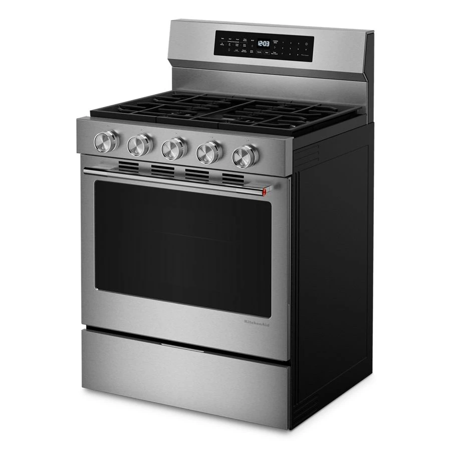 5.0 Cu. Ft. Smart Freestanding Gas Range With Convection Cooking Modes KFGS530SPS