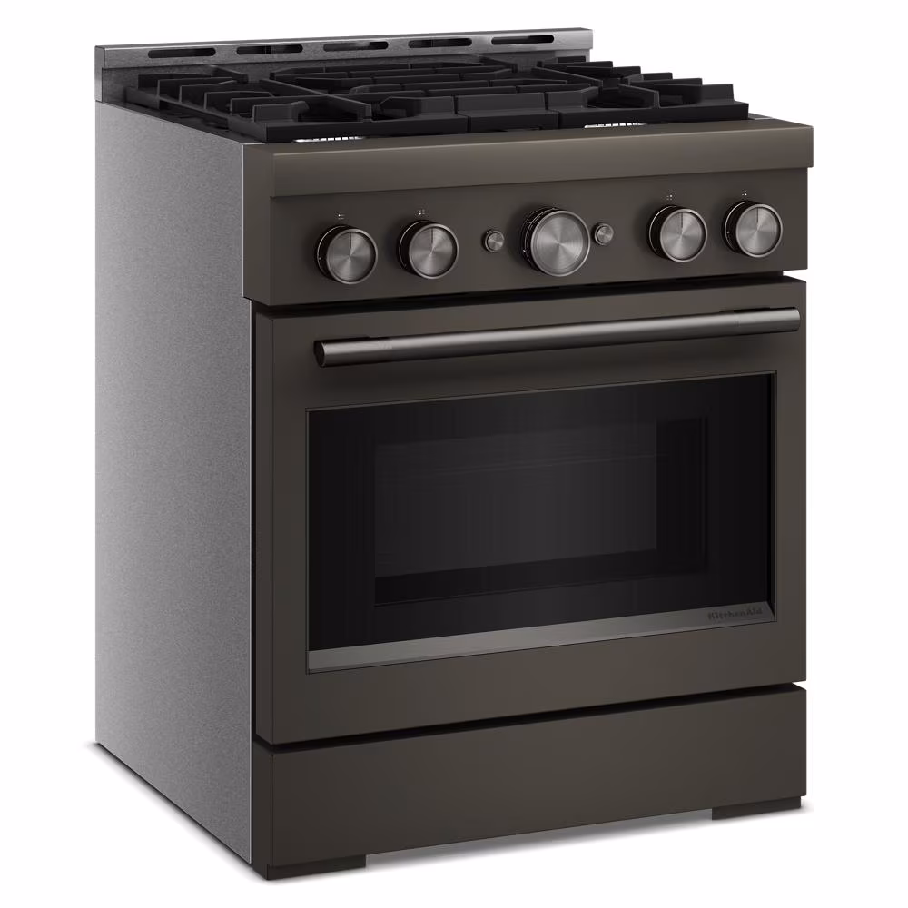 30-Inch 4 Burner Commercial-Style Gas Range with No Preheat Air Fry Mode view 7