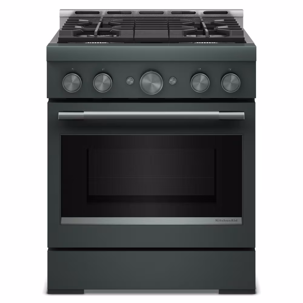 30-Inch 4 Burner Commercial-Style Gas Range with No Preheat Air Fry Mode view 2