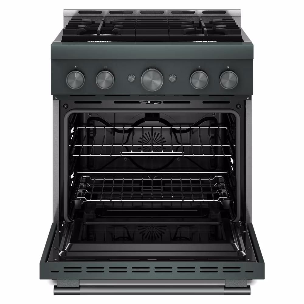 30-Inch 4 Burner Commercial-Style Gas Range with No Preheat Air Fry Mode view 4
