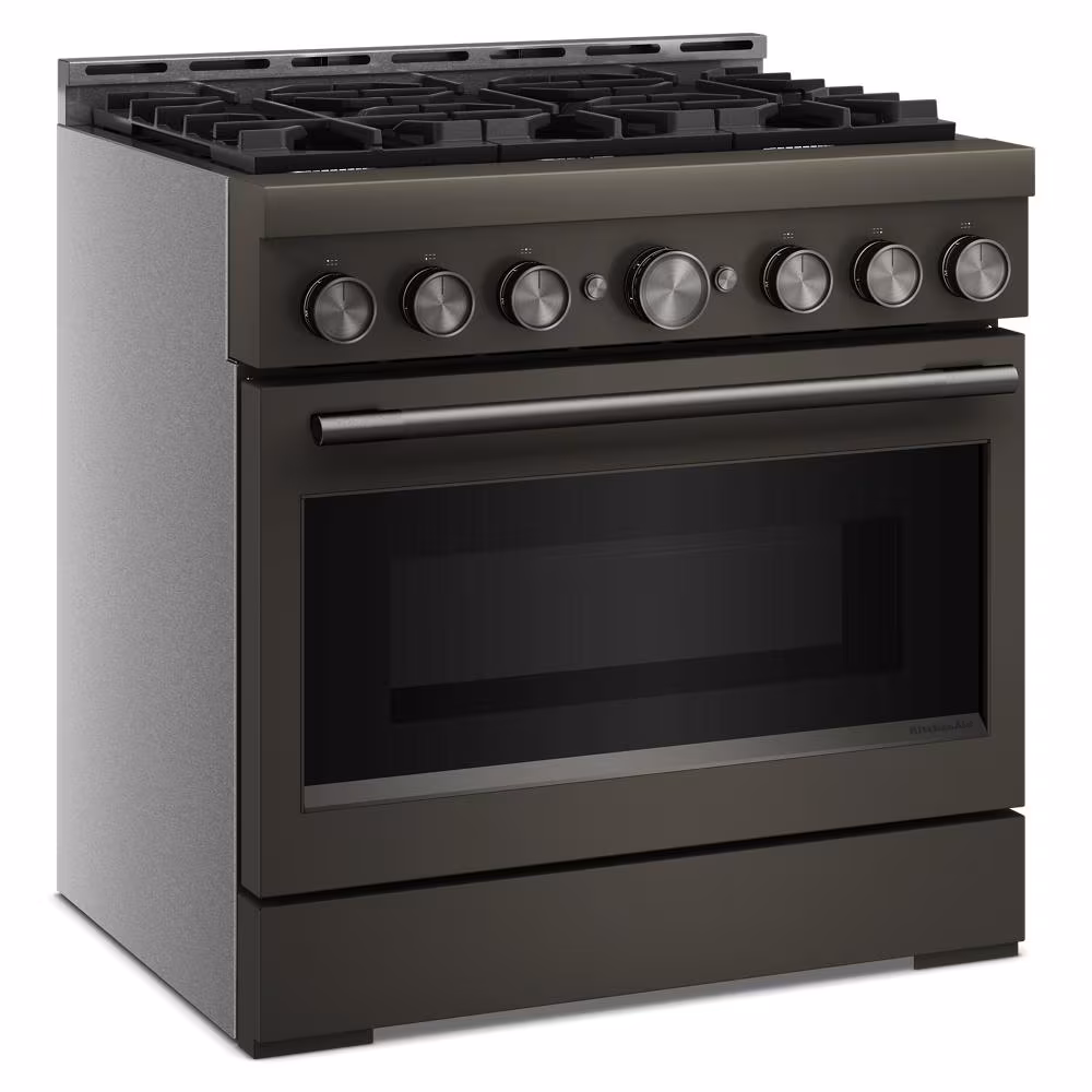 36-Inch 6 Burner Commercial-Style Gas Range with No Preheat Air Fry Mode view 8