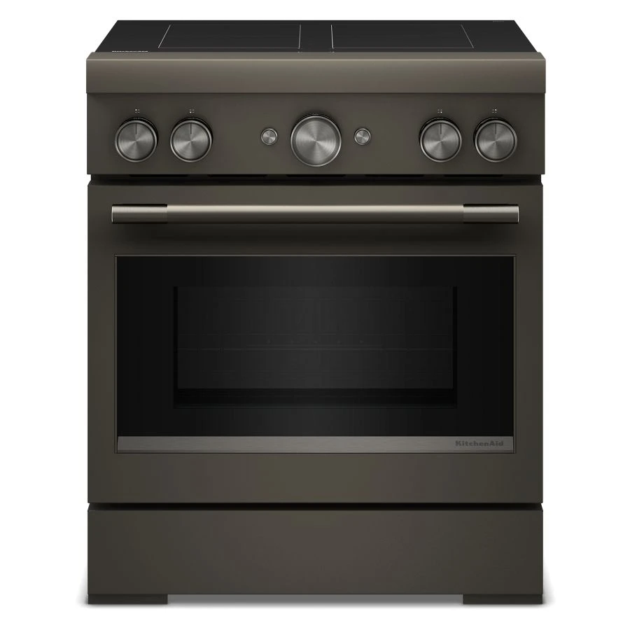 30-inch 4-element Induction Freestanding Commercial-style Range With Air Fry KFIS930SBE