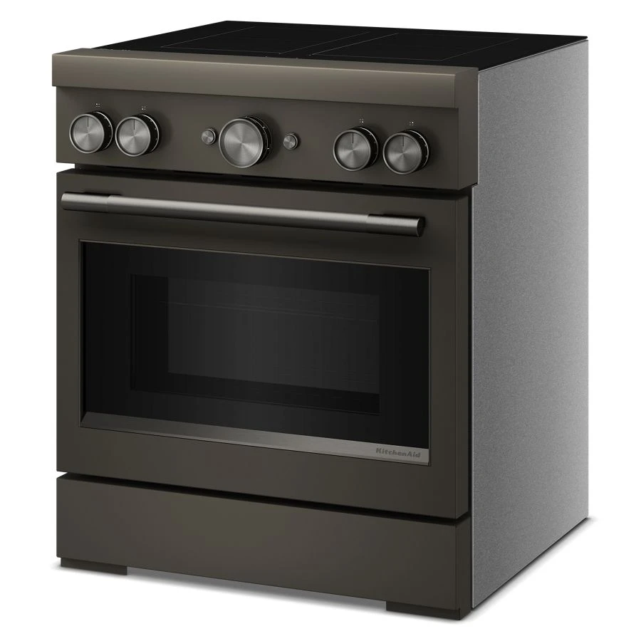 30-inch 4-element Induction Freestanding Commercial-style Range With Air Fry KFIS930SBE