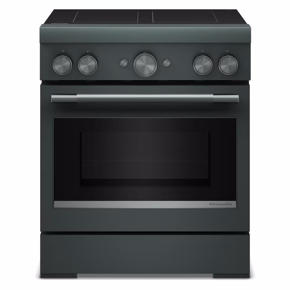 30-Inch 4-Element Induction Freestanding Commercial-Style Range with Air Fry view 2
