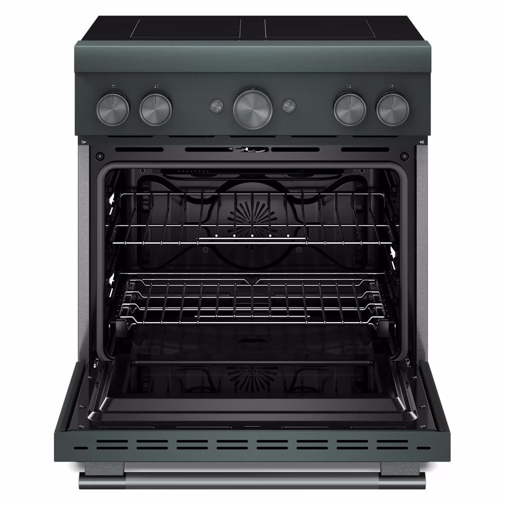 30-Inch 4-Element Induction Freestanding Commercial-Style Range with Air Fry view 3