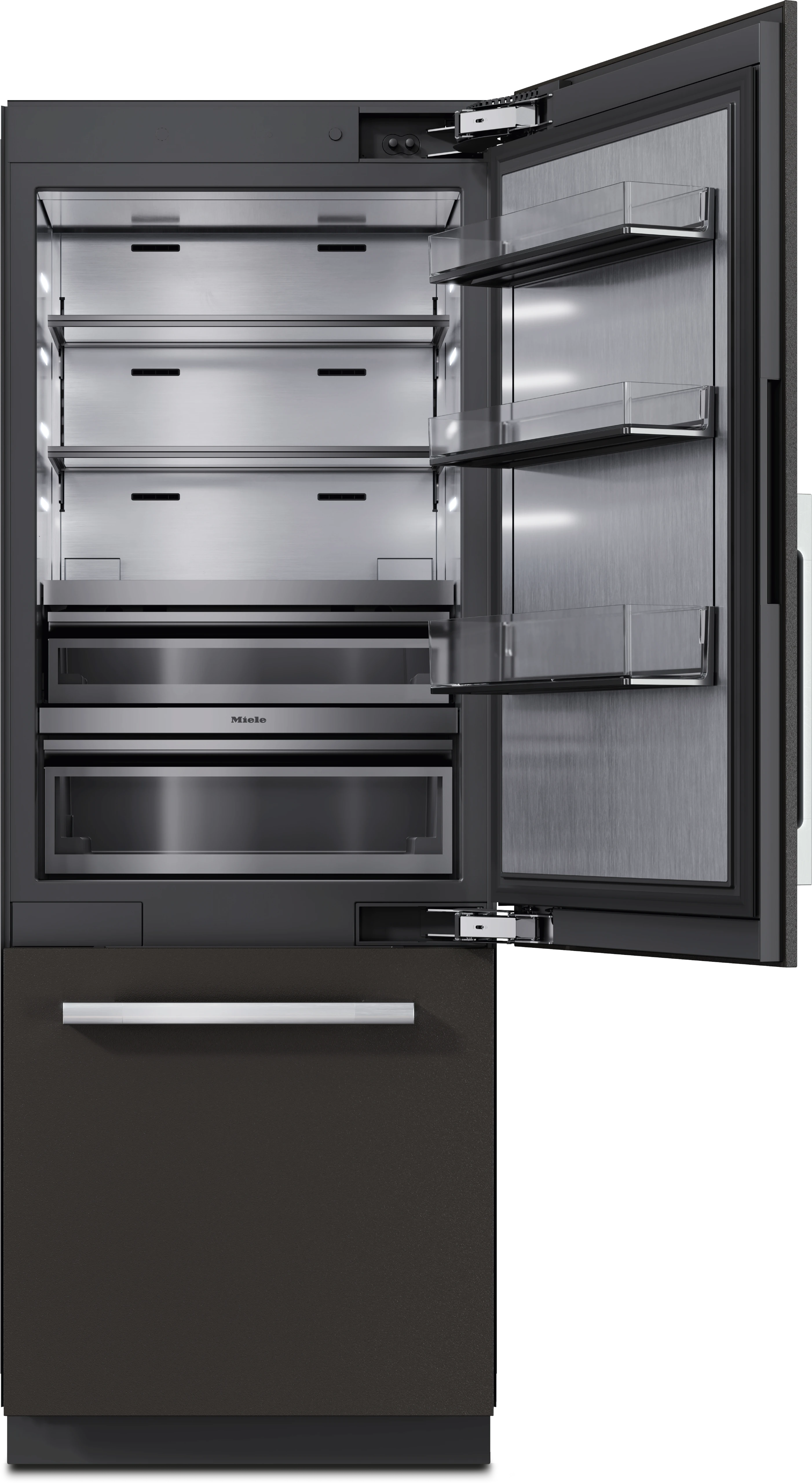 30" MasterCool Right Hinged Lower Beltline Bottom Mount Fridge/Freezer KFMC3632R