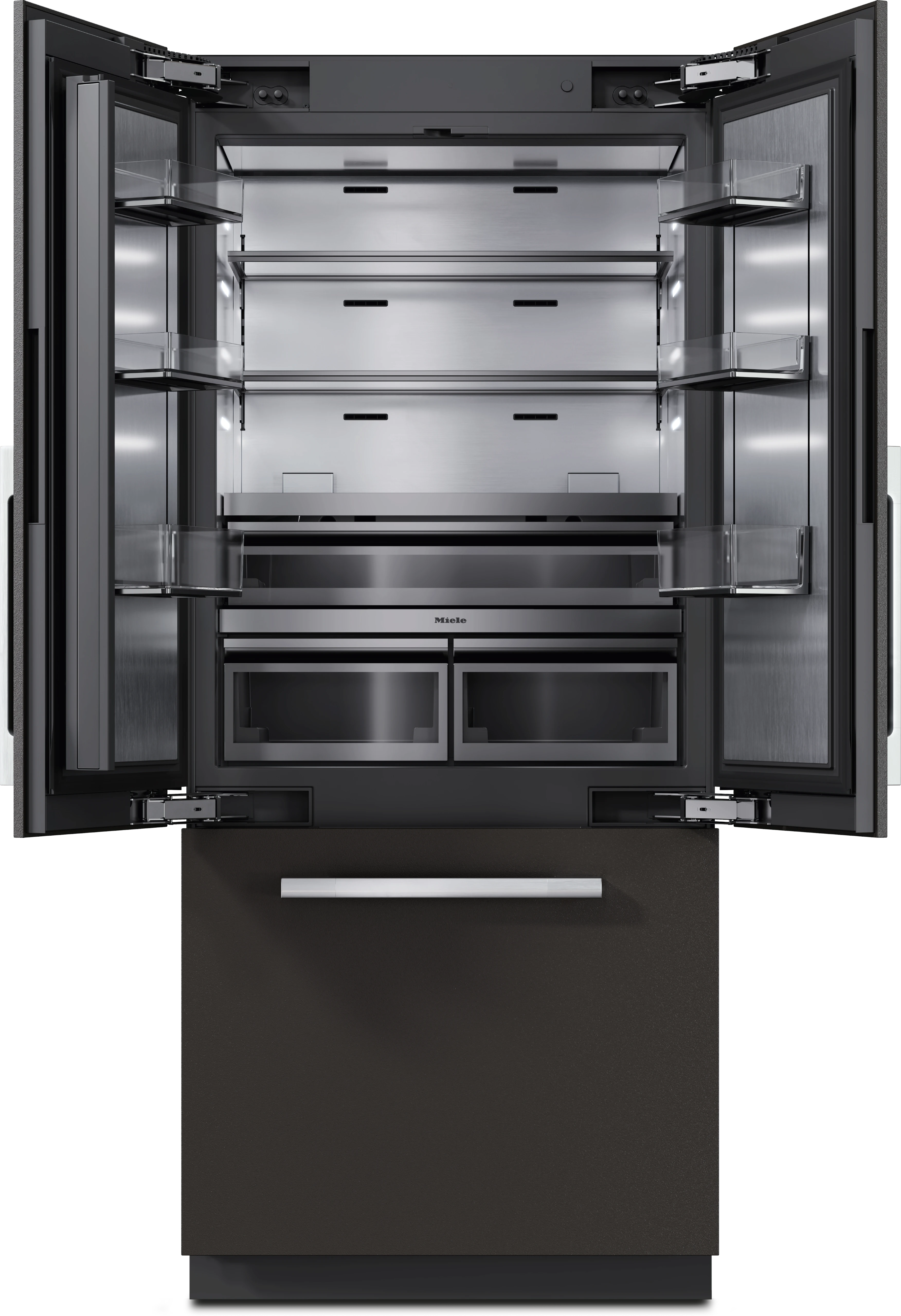 36" MasterCool French Door Lower Beltline Bottom Mount Fridge/Freezer KFMC3642FD