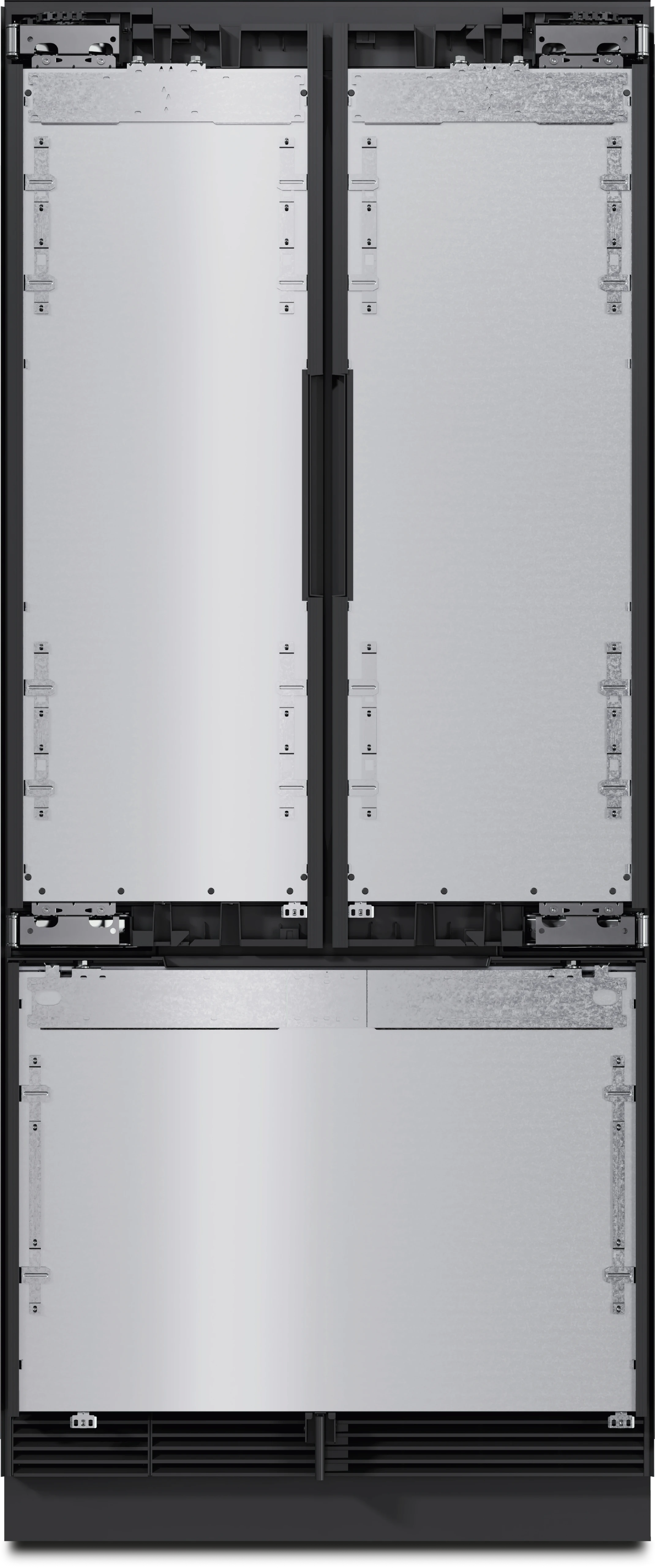 36" MasterCool French Door Lower Beltline Bottom Mount Fridge/Freezer KFMC3642FD