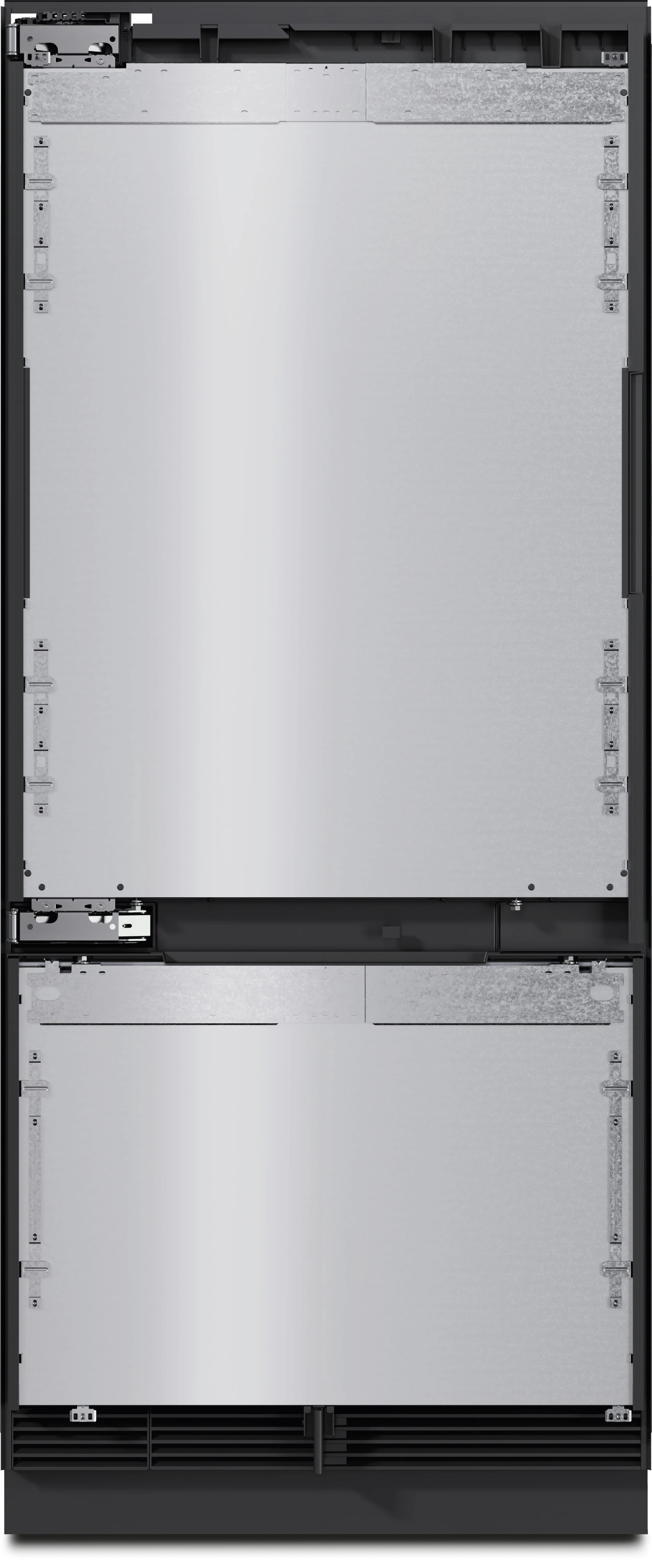 36" MasterCool Left Hinged Lower Beltline Bottom Mount Fridge/Freezer KFMC3642L