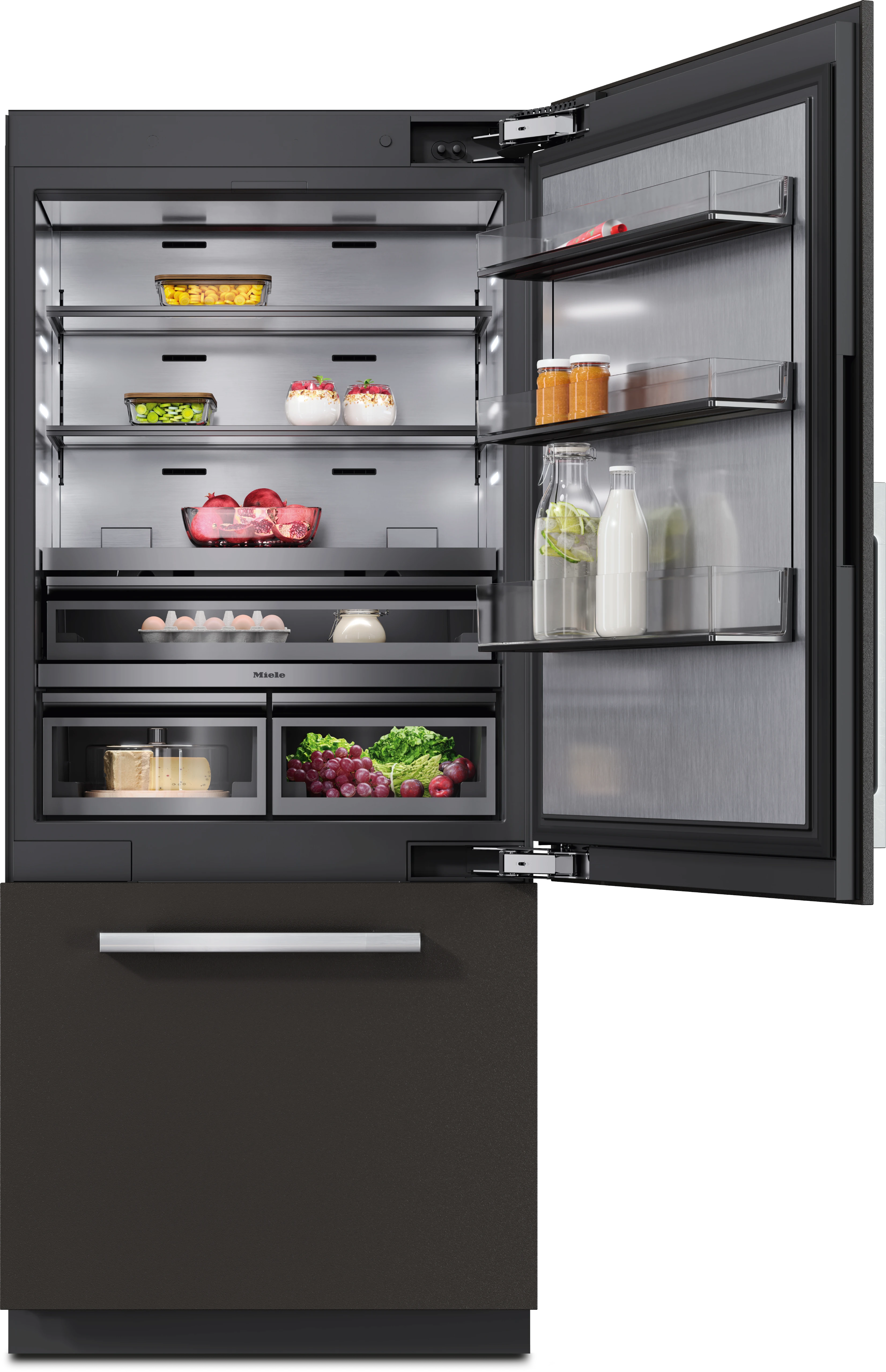 36" MasterCool Right Hinged Lower Beltline Bottom Mount Fridge/Freezer KFMC3642R