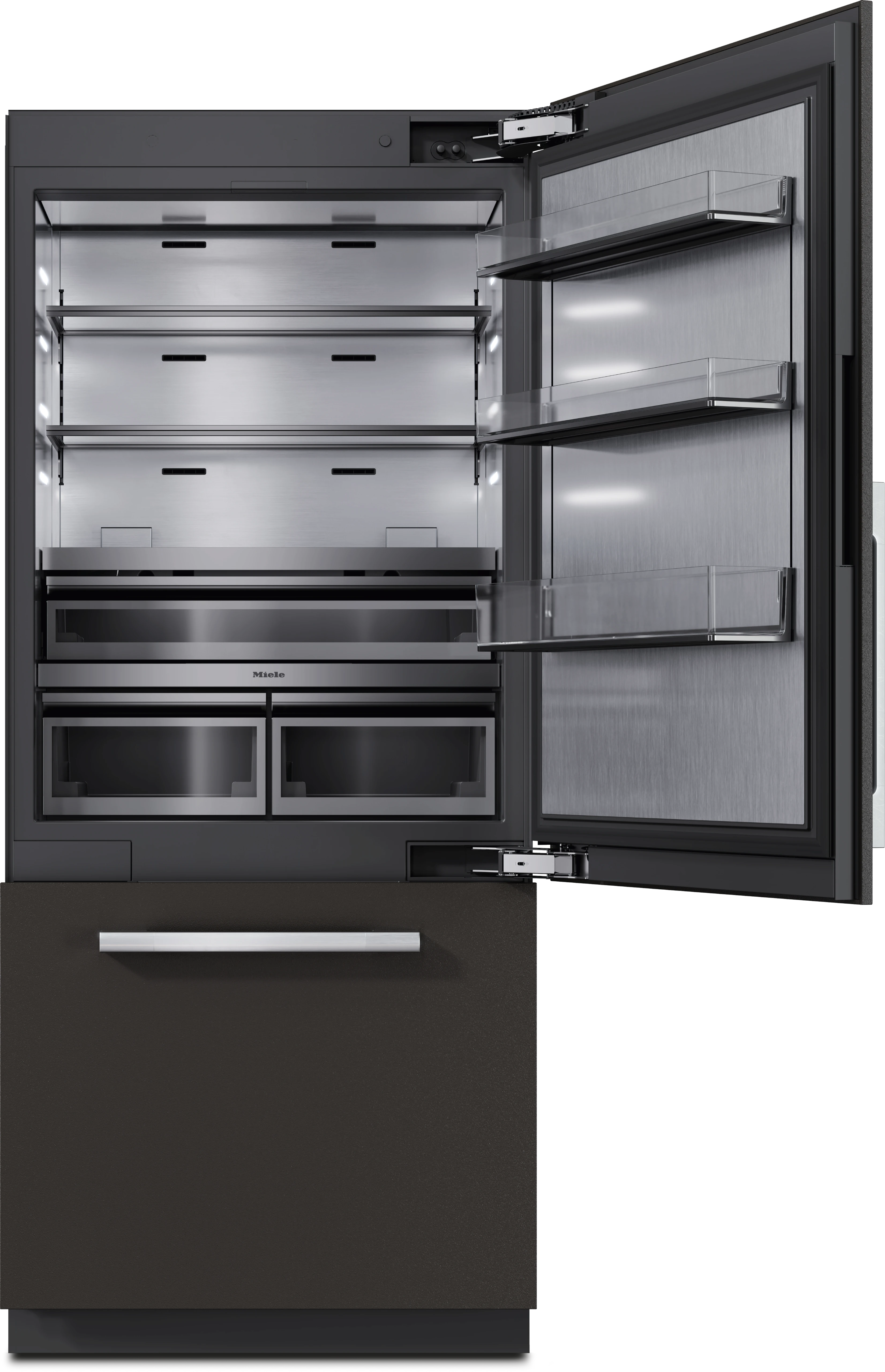 36" MasterCool Right Hinged Lower Beltline Bottom Mount Fridge/Freezer KFMC3642R