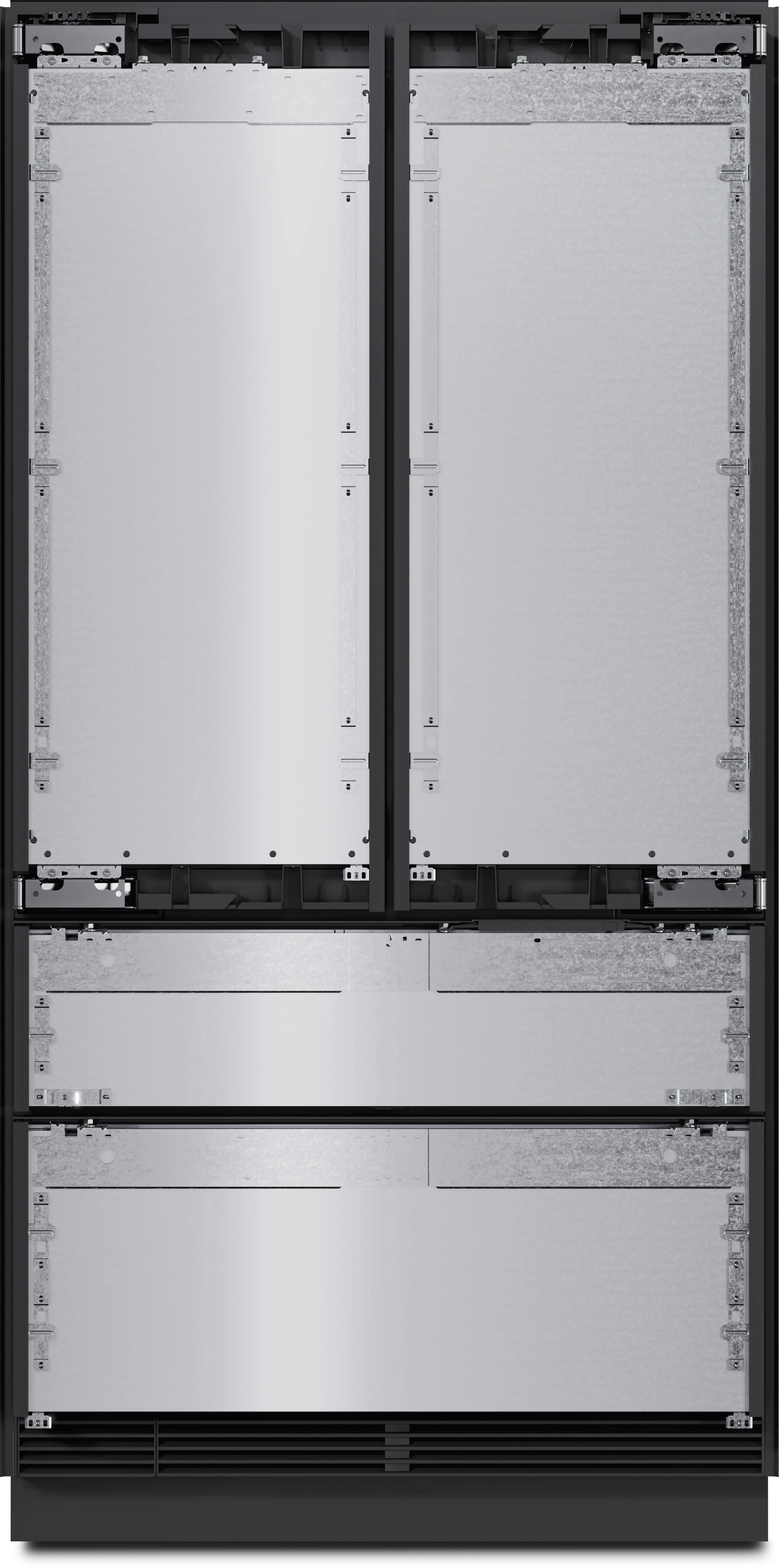 42" MasterCool French Door Higher Beltline Bottom Mount Fridge/Freezer KFMC3858FD