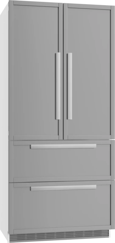 FrenchDoor Bottom‑mount Units maximum convenience thanks to generous large capacity and ice maker. KFNF9955IDE