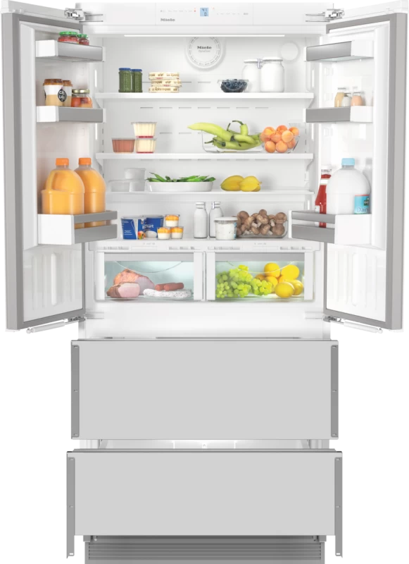 FrenchDoor Bottom‑mount Units maximum convenience thanks to generous large capacity and ice maker. KFNF9955IDE