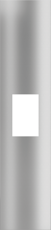 Stainless steel front For the stylish integration of MasterCool freezers in your kitchen. KFP1845EDCS