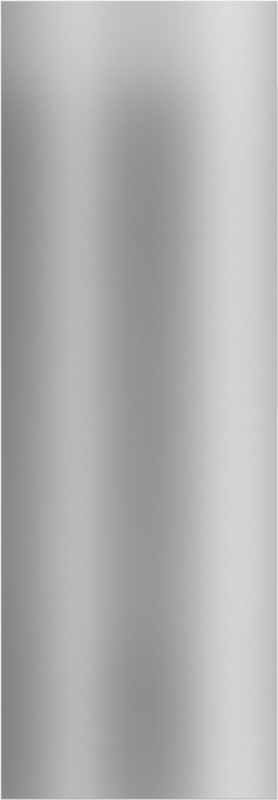 Stainless steel front For the stylish integration of MasterCool FrenchDoor in your kitchen. KFP3635EDCS