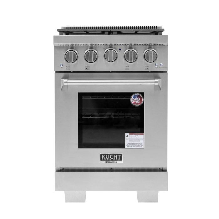 Our smaller prostyle gas range KFX2400XLP