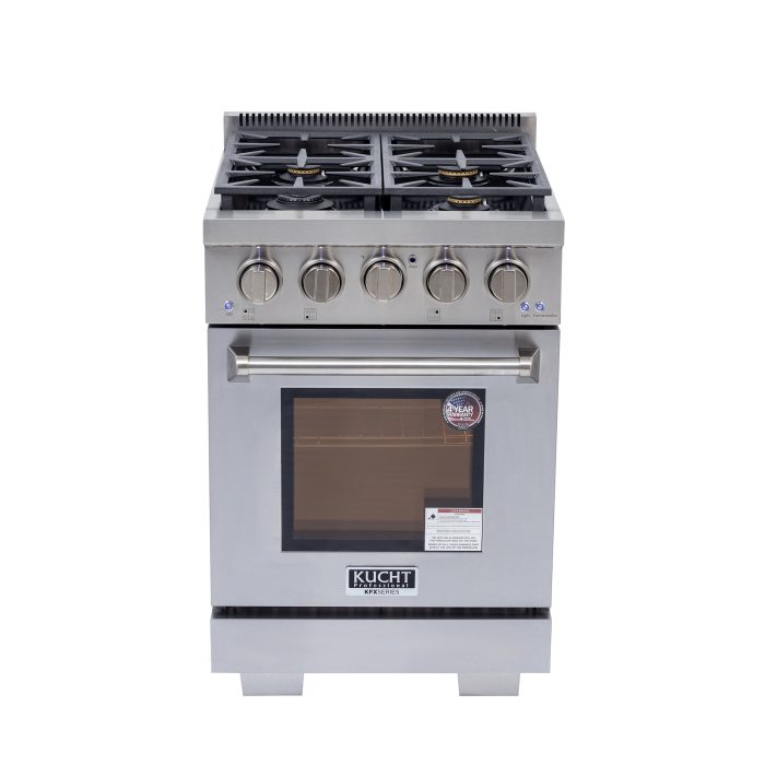 Our smaller prostyle gas range KFX2400XLP
