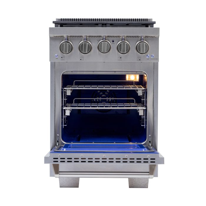 Our smaller prostyle gas range KFX2400XLP