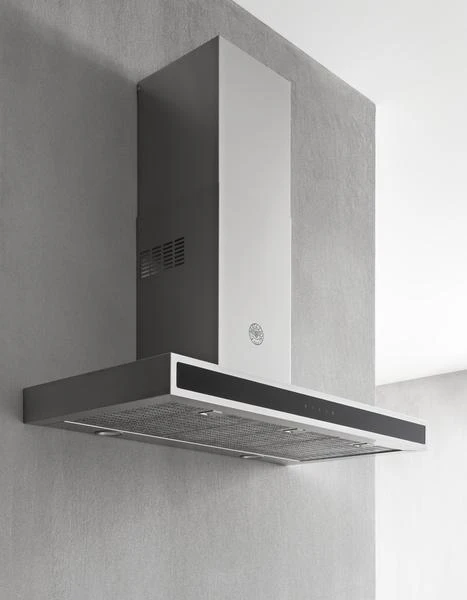 36 Wallmount Hood, Glass Front, 1 motor 600 CFM KG36X