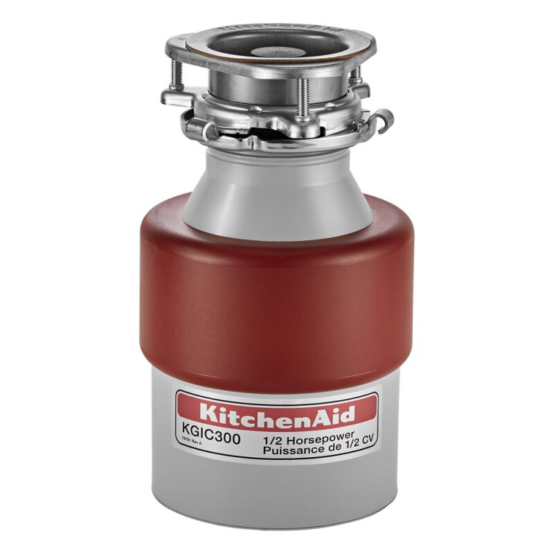 KitchenAid 1/2-Horsepower Continuous Feed Food Waste Disposer Other KGIC300H Picture 1