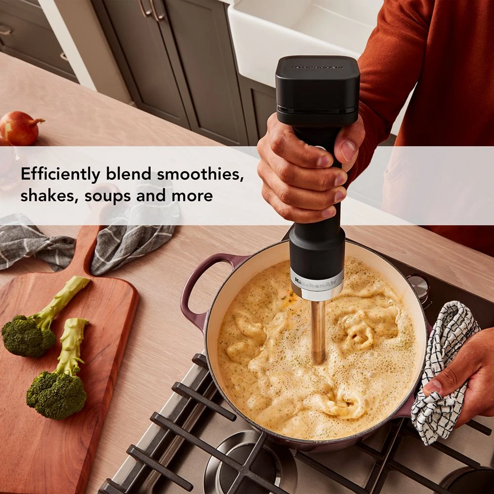 KitchenAid Go® Cordless Hand Blender - battery sold separately KHBRV00BM