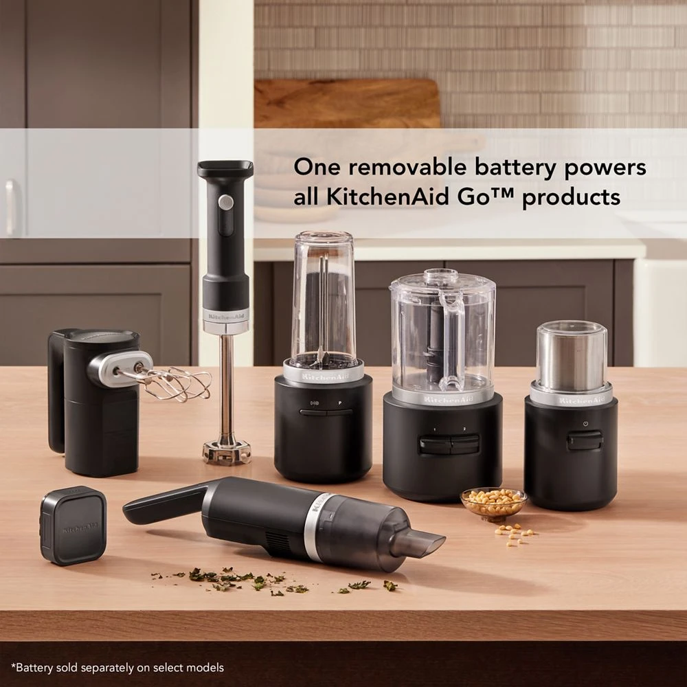 KitchenAid Go® Cordless Hand Blender - battery sold separately KHBRV00BM