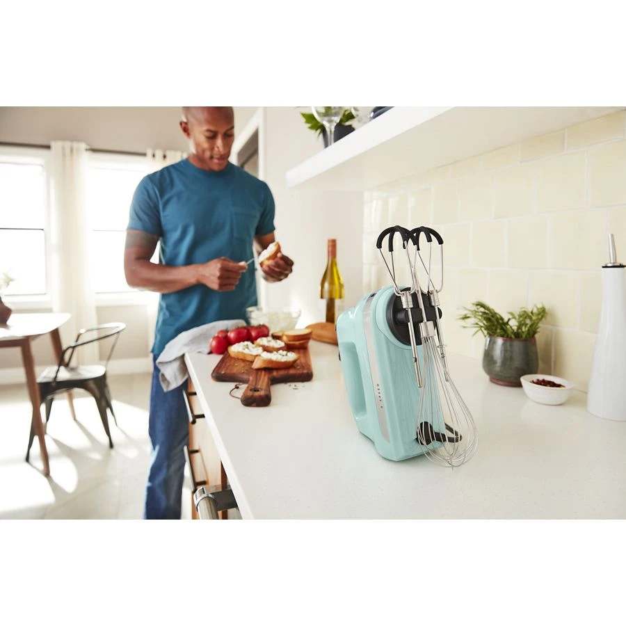 6 Speed Hand Mixer with Flex Edge Beaters KHM6118IC
