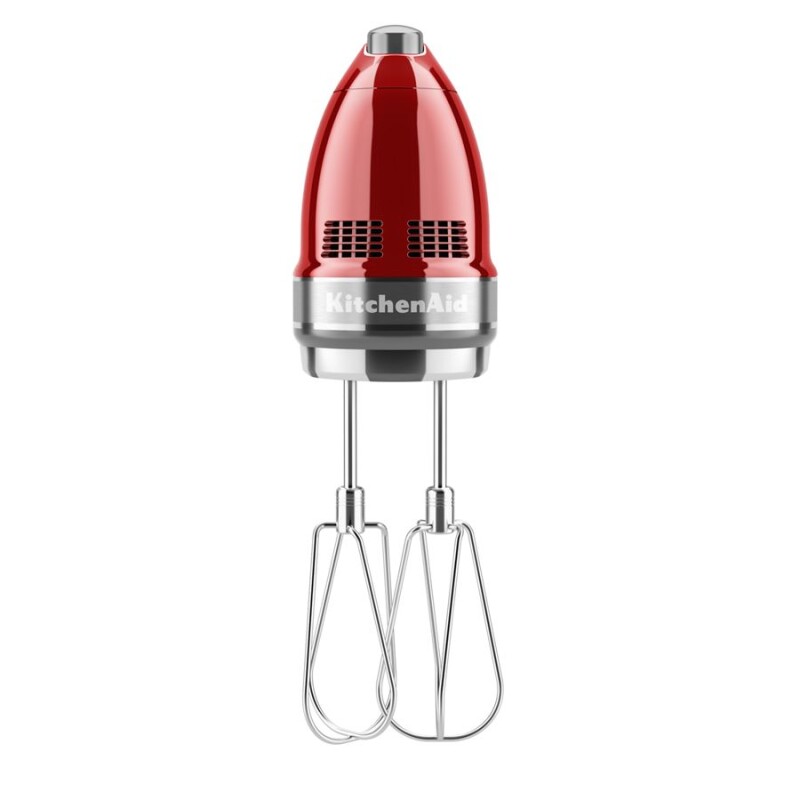 KitchenAid 9-Speed Hand Mixer Candy Apple Red KHM9212CA Picture 1