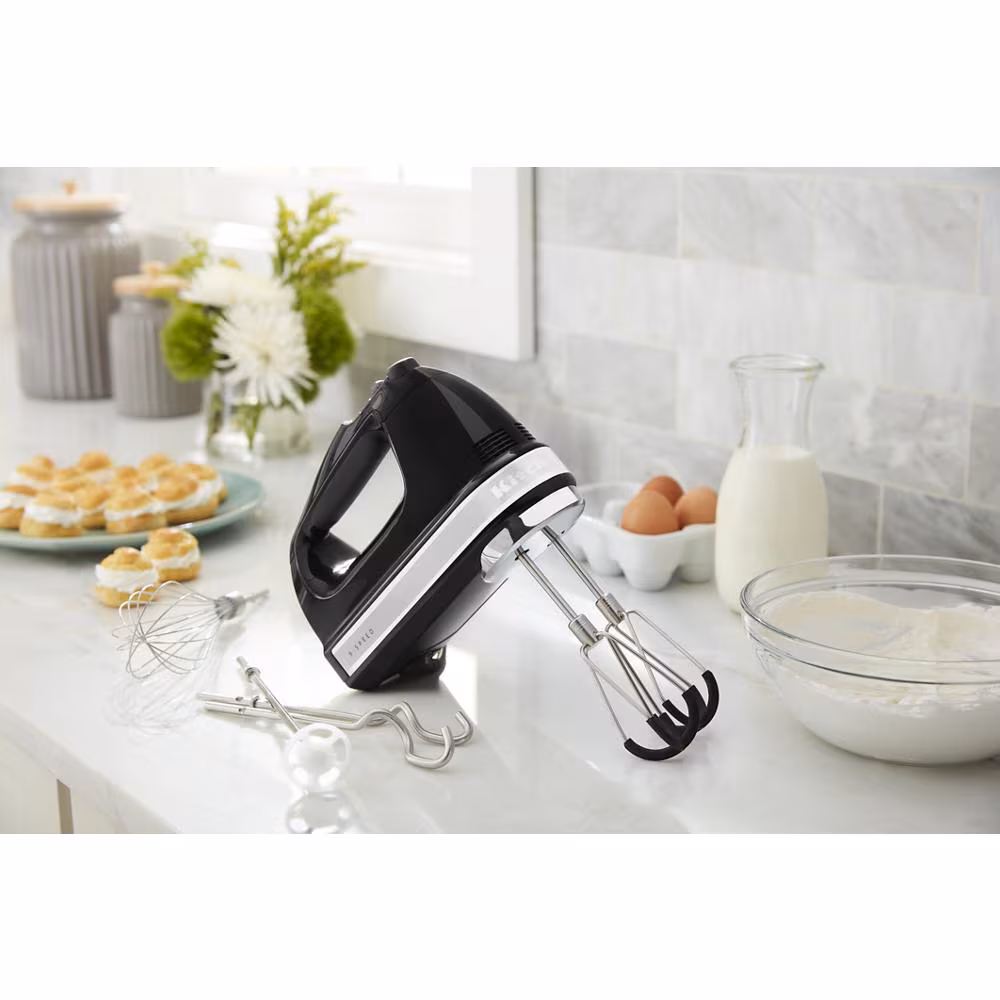 9-Speed Hand Mixer with Flex Edge Beaters KHM9218QOB, product image 3 of 7
