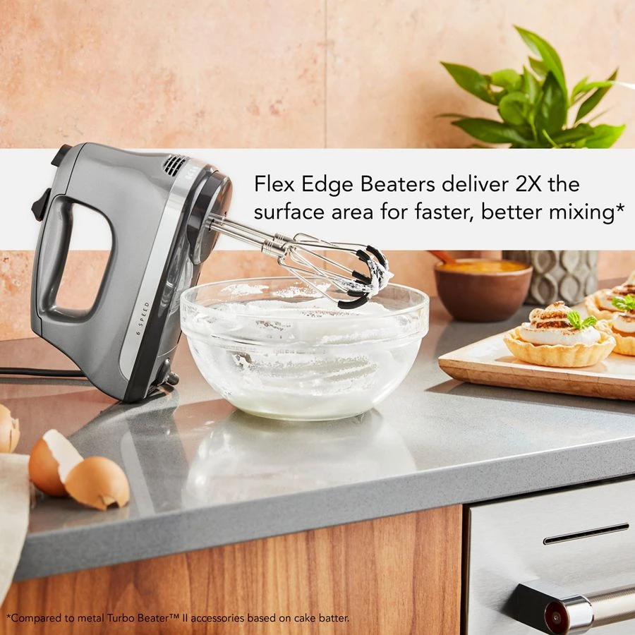 KitchenAid® Flex Edge Beater Accessory for Hand Mixer KHMFEB2