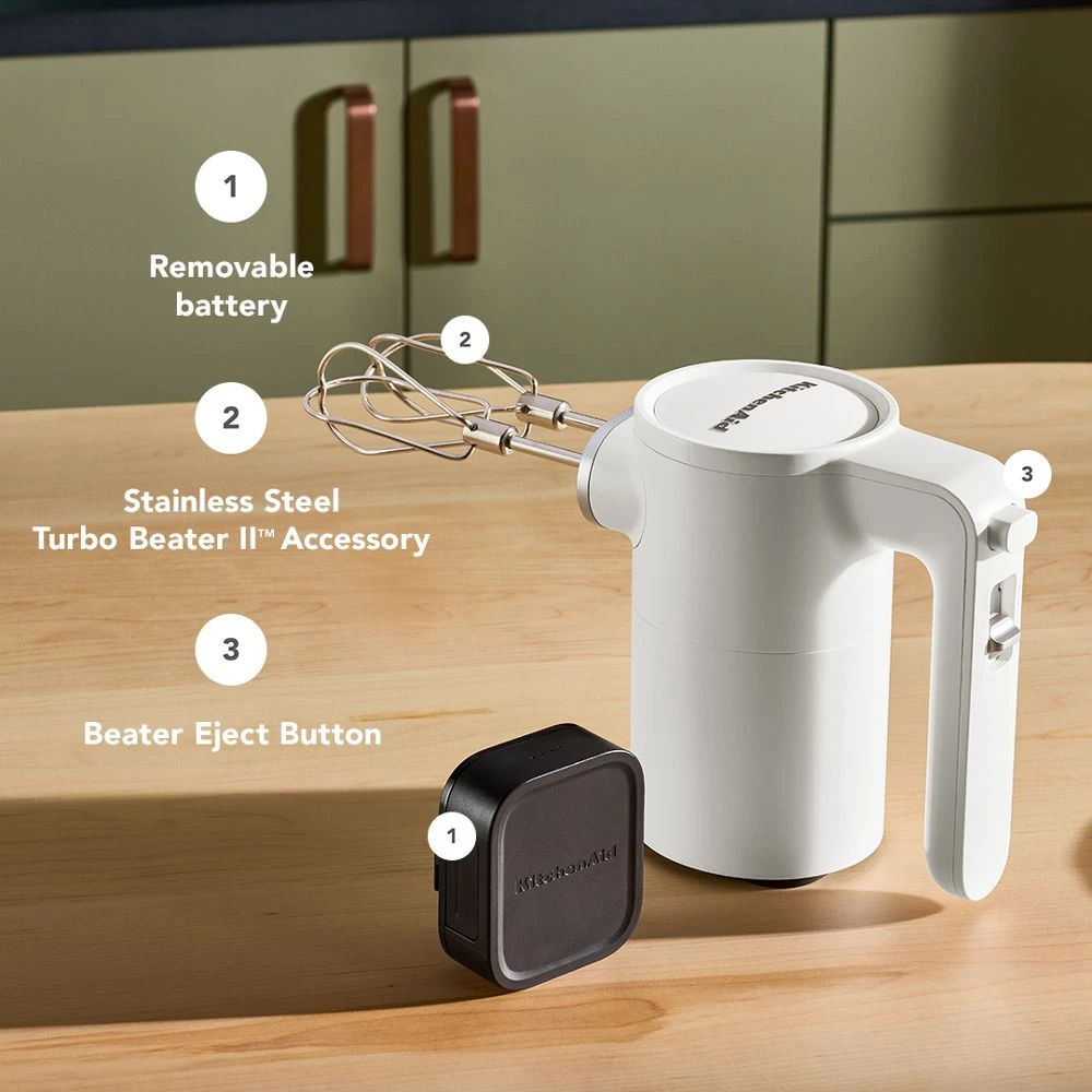 Go® Cordless Hand Mixer - battery included KHMR762PL