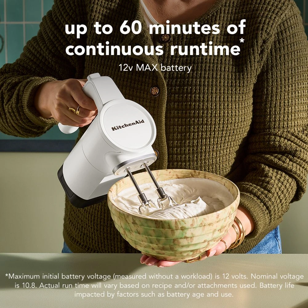 Go® Cordless Hand Mixer - battery included KHMR762PL