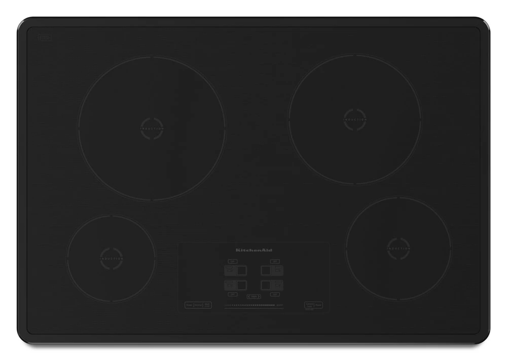 30-Inch 4 Element Induction Cooktop, Architect® Series II KICU500XBL
